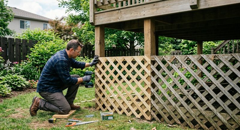 Deck Lattice Repair in Seattle, WA