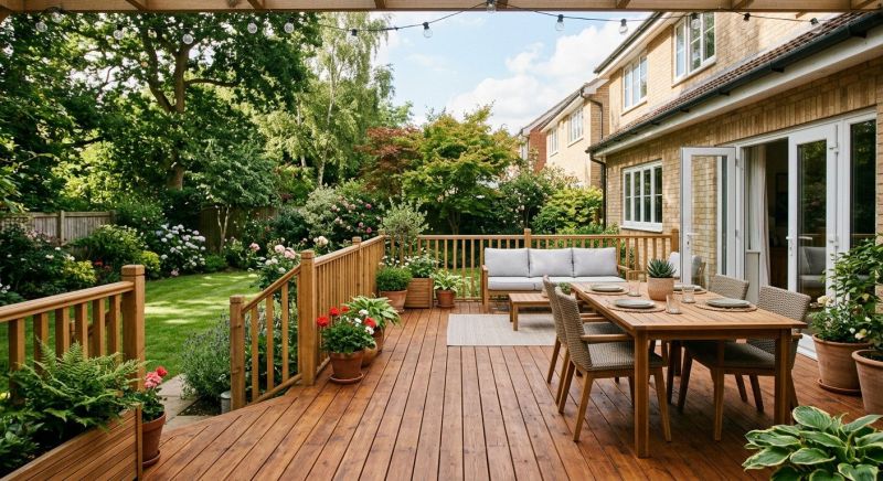 Wooden Patio Installation in Redmond, WA